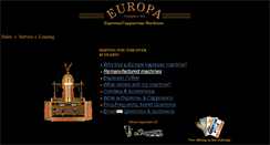 Desktop Screenshot of europa-co.com