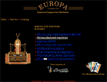 Tablet Screenshot of europa-co.com